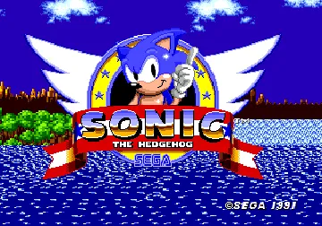 Sonic The Hedgehog (Japan, Korea) screen shot title